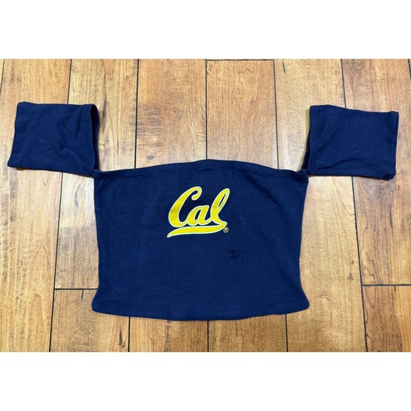 Hype and Vice Tops - NWT Hype and Vice Women's Cal Berkeley Cap Sleeve Tube Crop Top | Size Large